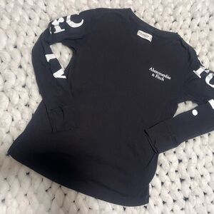 Abercrombie & Fitch Charcoal Soft Collection Crewneck Tee